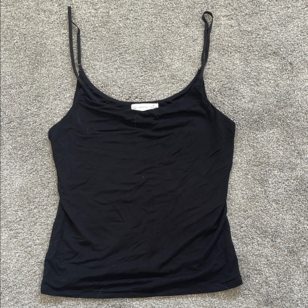 Gentle Fawn Black Spaghetti Strap Top